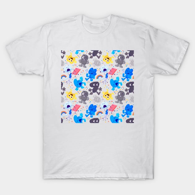 Bfdi Pattern T-Shirt by MsBonnie